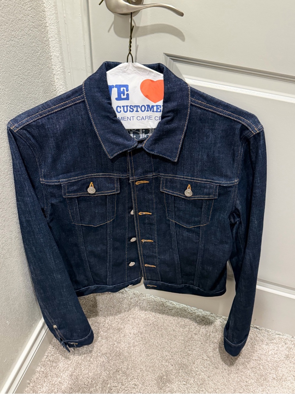 Dior Dark Indigo Denim Jacket